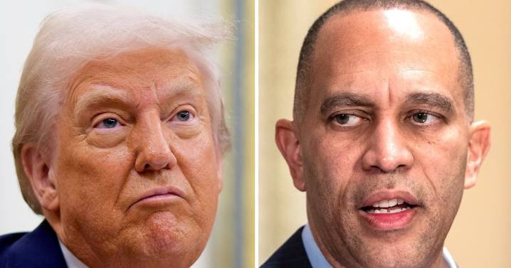 Hakeem Jeffries  Twists Himself Into Pretzel Over Trump Pardon for Henry Cuellar