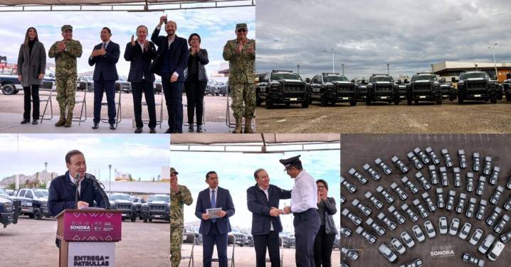 Gobernador entrega unidades policiales a 21 municipios