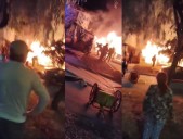 Mujer y sus hijas mueren en trágico incendio en Osorno: Vecinos tratan de ayudar y sufren lesiones