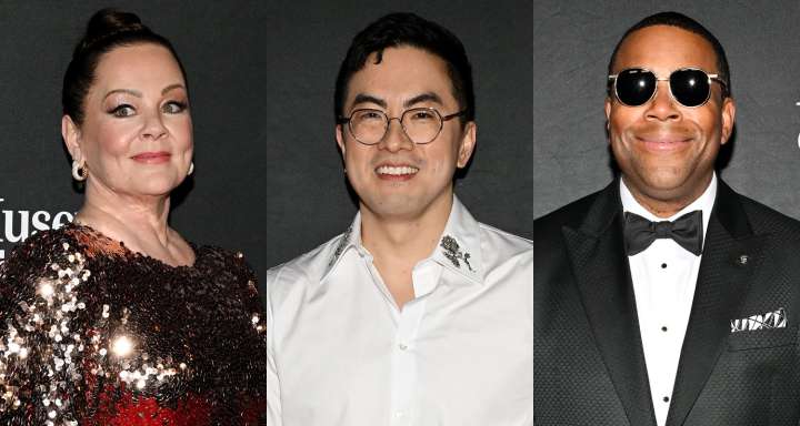 Melissa McCarthy Shines as She Joins ‘SNL’ Cast Members at Museum Gala 2025 in NYC! | Alec Baldwin, Andrew Dismukes, Ben Falcone, Ben Marshall, Bowen Yang, Chloe Fineman, Colin Jost, Hilaria Baldwin, 