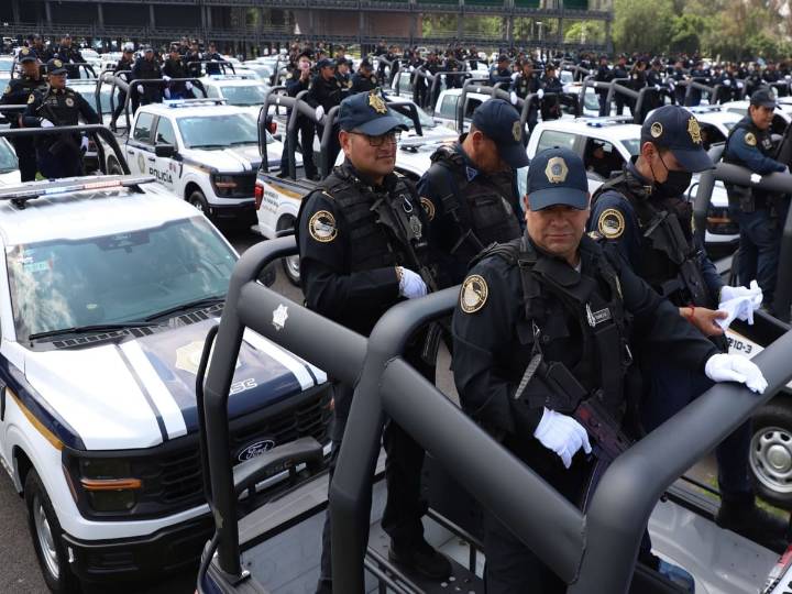 Despliegan casi 15 mil policías para operativo Aguinaldo Seguro