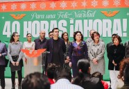 “¡40 horas ya!, y no vivir para trabajar!”, reclaman diputadas de MC