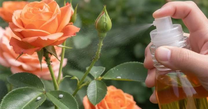 Cómo preparar un repelente natural para proteger tu rosal de pulgones y cochinillas