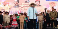 Nicolas Maduro baila al ritmo de «don’t worry be happy» y dice que los venezolanos están preparados para defender la patria
