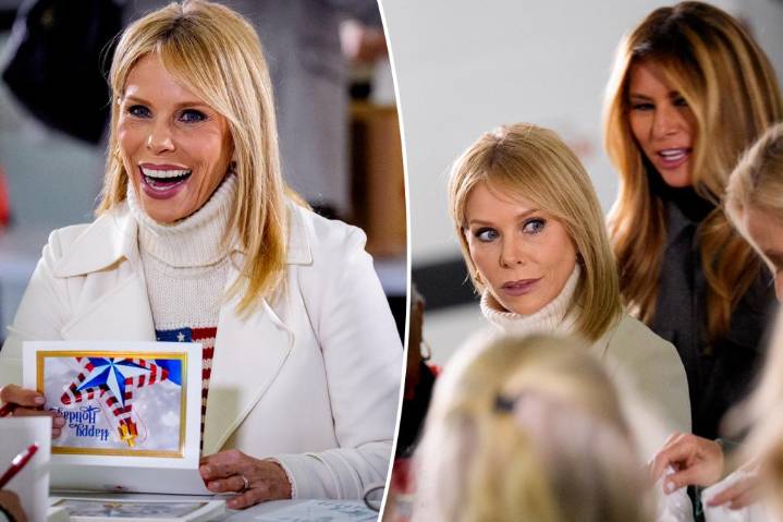 Cheryl Hines joins forces with Melania Trump and Usha Vance as Hollywood casts her out for 'going MAGA'