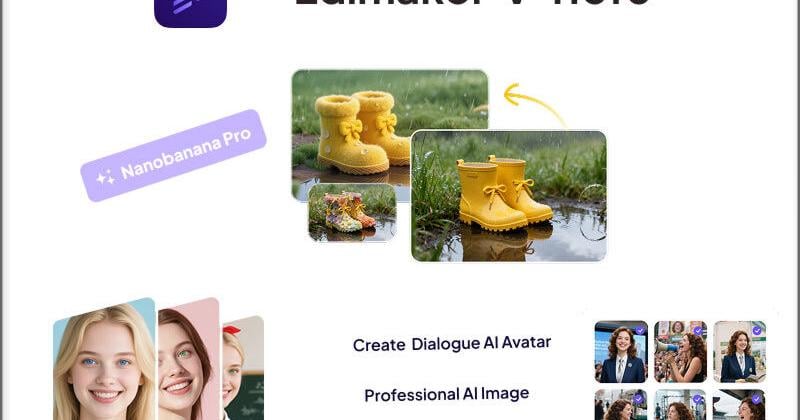Edimakor V4.5.0 Unveils NanoBanana Pro and Multiple Avatars Dialogue for Digital Interactions