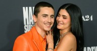 Timothée Chalamet, Kylie Match at ‘Marty Supreme’ Premiere