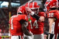 Deadspin | Georgia is new No. 3 behind Ohio State, Indiana in AP Top 25