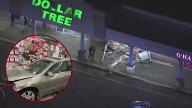 Driver injured after car slams into local Dollar Tree store