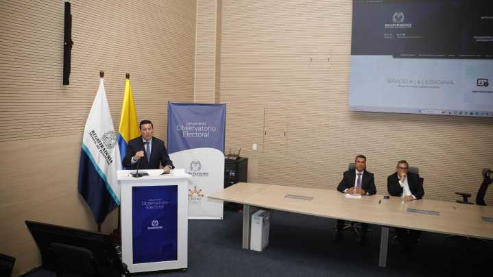 Registraduría presentó el observatorio electoral, una ventana única en función de la democracia