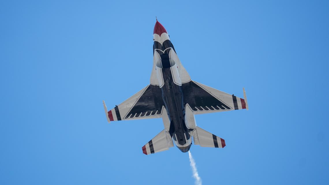Air Force Thunderbird jet crashes during California training session