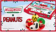 Krispy Kreme and Peanuts Team Up for Holiday Doughnut Collection
