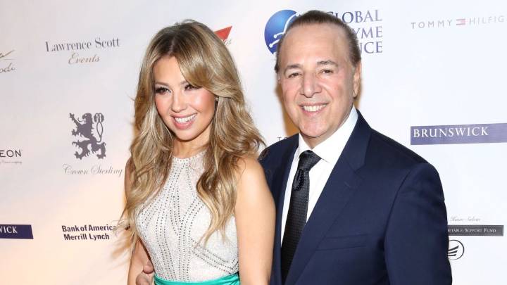 Thalía celebra 25 años de boda con Tommy Mottola con imágenes inéditas del gran día