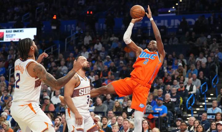 El Thunder iguala el mejor inicio en la historia de la NBA y avanza a las semifinales de la Copa