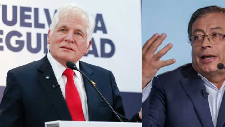 El presidente Gustavo Petro respondió a Miguel Uribe Londoño tras declaraciones que hizo sobre su postura del cierre al espacio aéreo de Venezuela