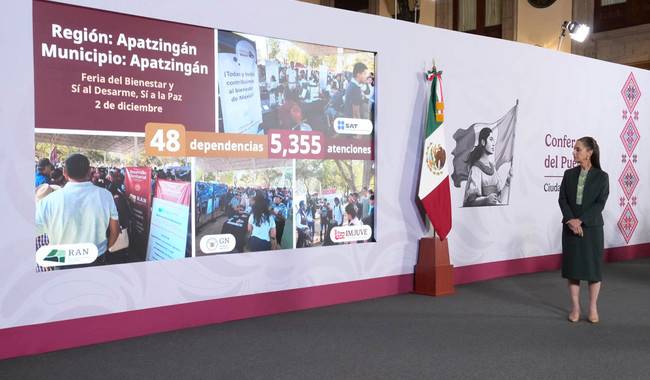 Cerca de 74 mil atenciones con Ferias del Bienestar del Plan Michoacán