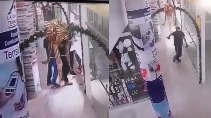 De nuevo: videos muestran cómo ocurrió millonario robo a joyería en centro comercial de Bogotá