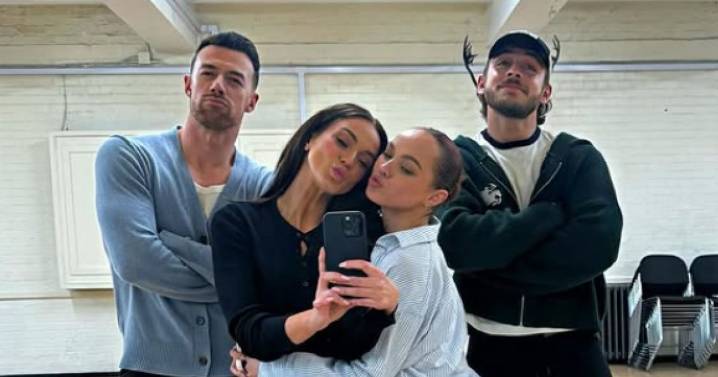 Strictly's Vicky Pattison declares love for co-star as she 'fights tears' over fan's show comment