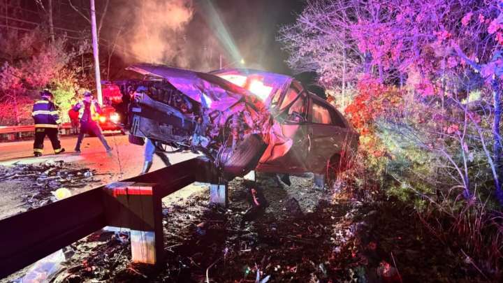 Crash in Attleboro sends 2 people to hospital