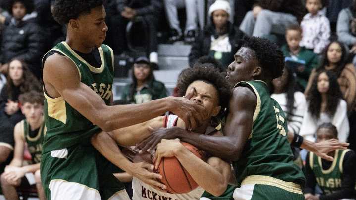 McKinley vs St Vincent-St Mary boys basketball