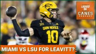 TRANSFER WARS: Miami Hurricanes BATTLE LSU for Sam Levitt?