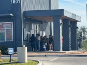 Harlingen Dutch Bros Coffee customers gather to collect Mystery Mini Figurines