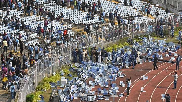 Detuvieron al organizador de la visita de Lionel Messi a la India tras incidentes y reclamos de hinchas