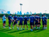 Cruz Azul tuvo su primer entrenamiento en Qatar