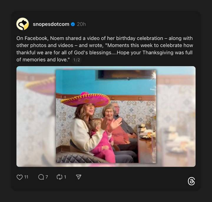 Kristi Noem spends birthday mocking Mexicans