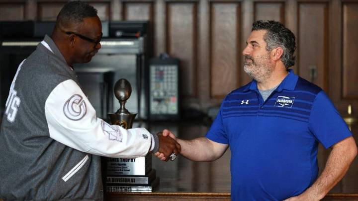 Almeida honored with Patriots Coach of the Year award