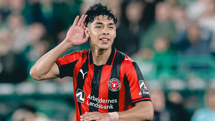 Un gigante de Europa sigue a Darío Osorio, mientras revelan la lista de clubes que lo observó en el último partido del Midtjylland