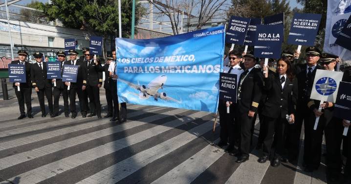 Protestas no influyen: Pilotos extranjeros seguirán volando en México