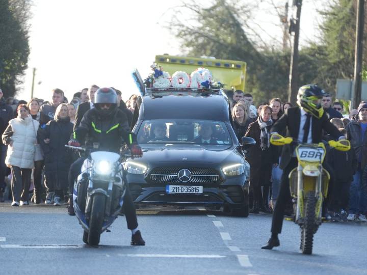 Tributes paid to four-year-old Tadgh Farrell killed in fire attack on home