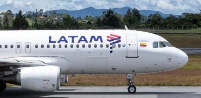 Latam Colombia suspende «hasta nuevo aviso» su ruta Bogotá-Caracas por la medida del INAC