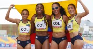 Colombia gana el 4x400 femenino y Lina Licona suma su tercer oro en los Bolivarianos