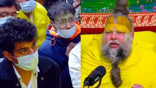 Inside video of Palaash Muchhal’s visit to Premanand Maharaj goes viral: ‘Prem…’