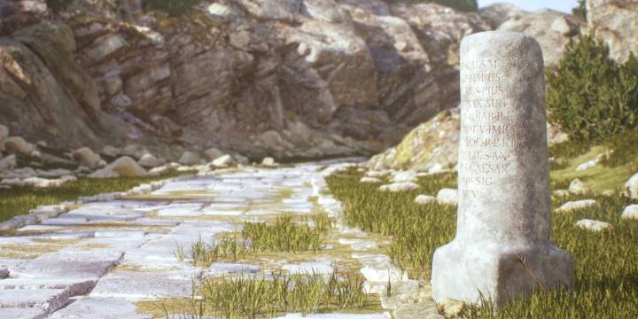 Los 187.460 kilómetros de todos los caminos que conducían a Roma, completamente cartografiados