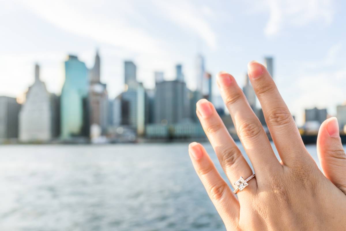 This Romantic Location Has Been Ranked The Top NYC Holiday Proposal Spot