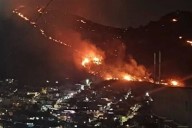 Se registra incendio en cerro ubicado en Ecatepec