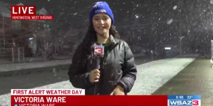 Snowy start to the work week