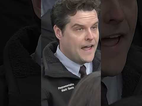 Disgraced Ex-Rep. Matt Gaetz Sports Unbelievable Jacket to Department of War Briefing #shorts