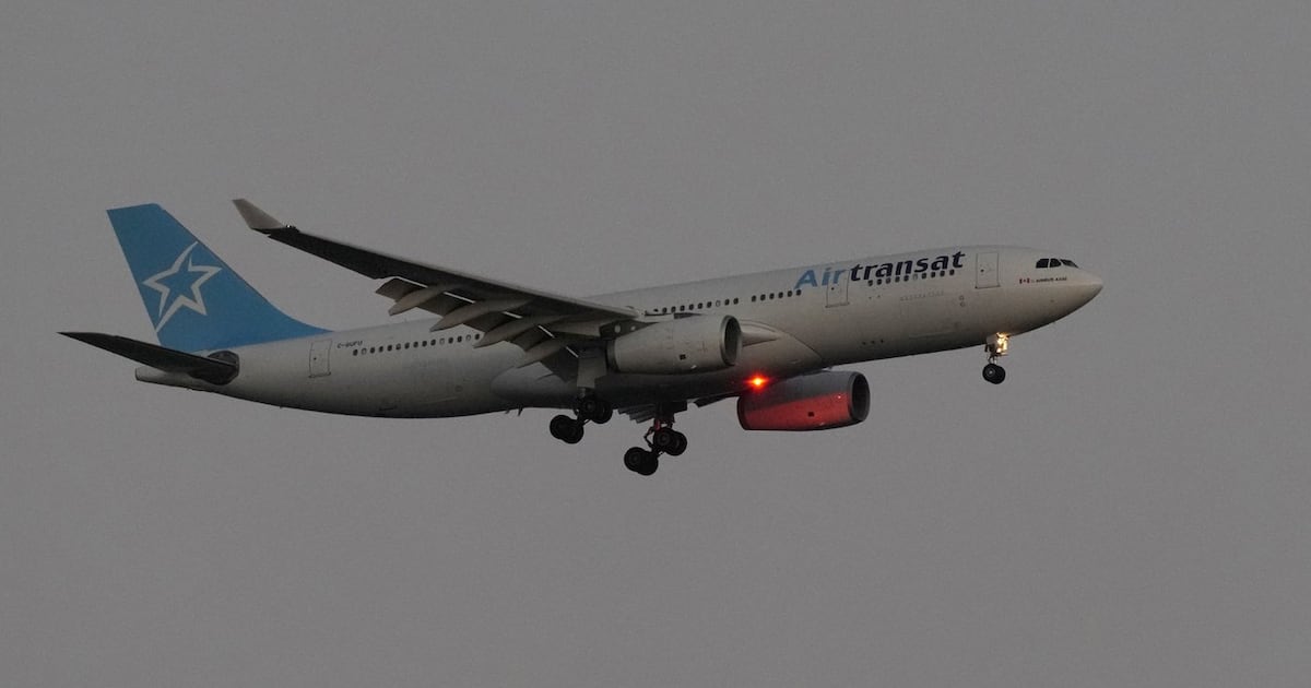 Air Transat to start suspending flights today