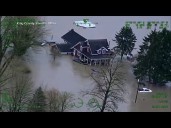 Arctic air plunges south as residents of the Pacific Northwest remain on guard after severe flooding