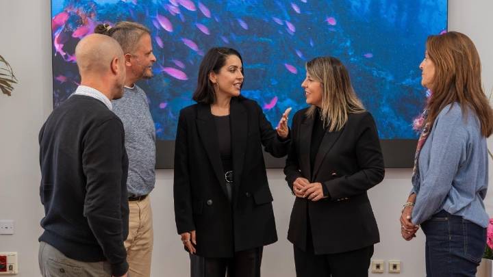 Ruth Lorenzo, embajadora de los Centros de Buceo de la Región