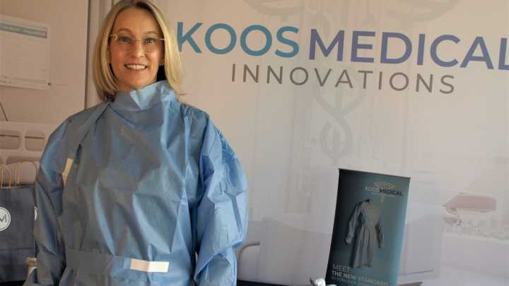 Ankeny pediatrician designs medical gown for better disease prevention