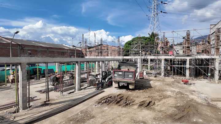 Subestación Industriales, en El Poblado, ya alcanza 54 % de avance general