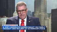 Republican Illinois governor candidate Darren Bailey speaks out after Montana helicopter crash kills family members