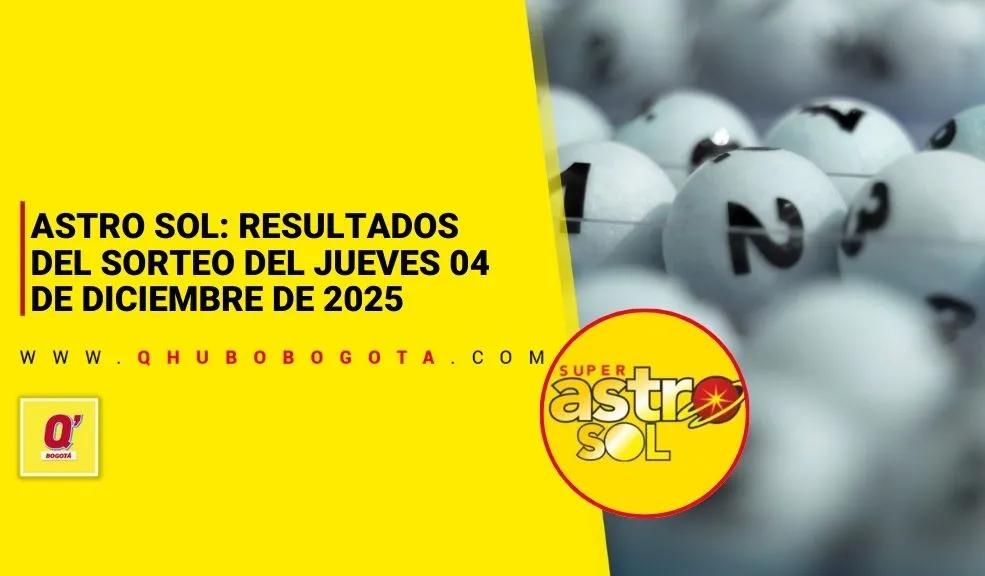 Astro Sol: resultados del sorteo del jueves 04 de diciembre