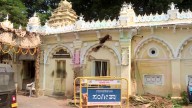 Temple wall adjacent to Mysuru palace develops huge crack