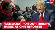 Trump ATTACKS Female Reporter as a "Democrat Agent" Amid Press Clash